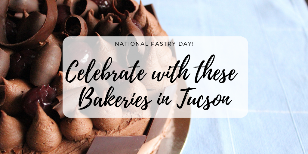 This Sunday, December 9th is National Pastry Day. Whether it's a blueerry scone, cherry danish or buttery croisant, there is a pastry for everyone. Enjoy these culinary masterpeices at our favorite bakeries in Tucson this weekend.