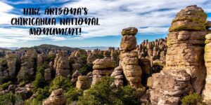 If you’re anything like us, you love devouring treats all holiday season long. Lucky for us, there are plenty of incredible hiking trails to balance it all out! If you’re wanting to switch up your regular neighborhood stroll, walk through 12,000 acres of otherworldly rock formations Aa Arizona’s Chiricahua National Monument!